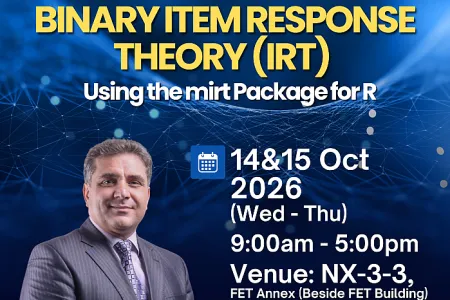 Binary Item Response Theory (IRT) Workshop
