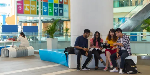 Students Studying
