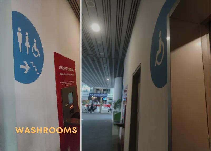 Washrooms for people with disabilities