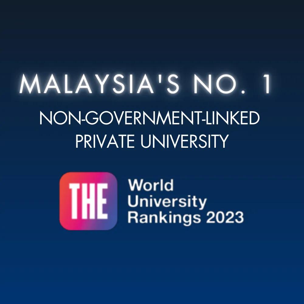 No.1 Non-GLU THE World University Rankings 2023