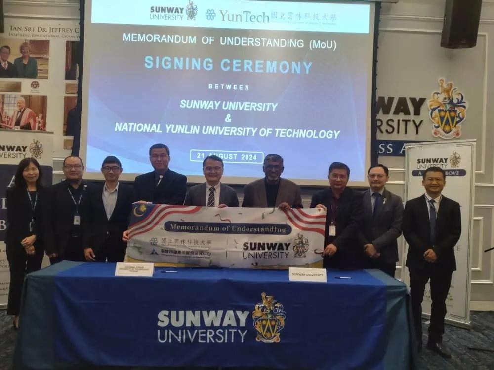 Bridging Borders: Sunway University and YunTech Taiwan Forge New Academic Partnership