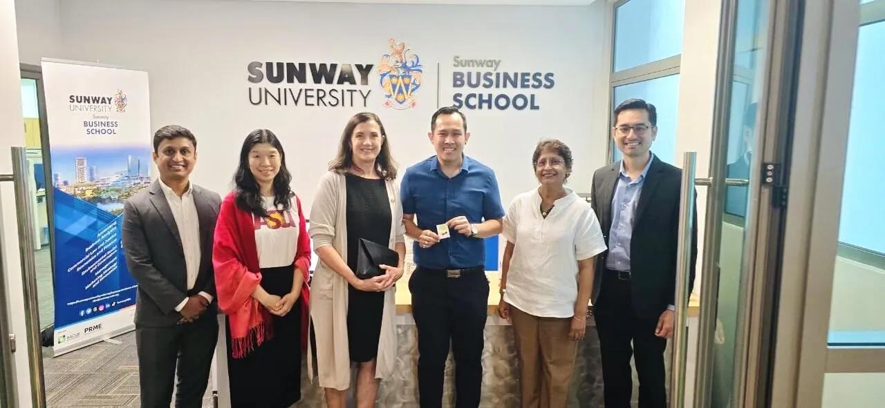 ASU Executive Director Visits Sunway University, Strengthening Academic Collaborations