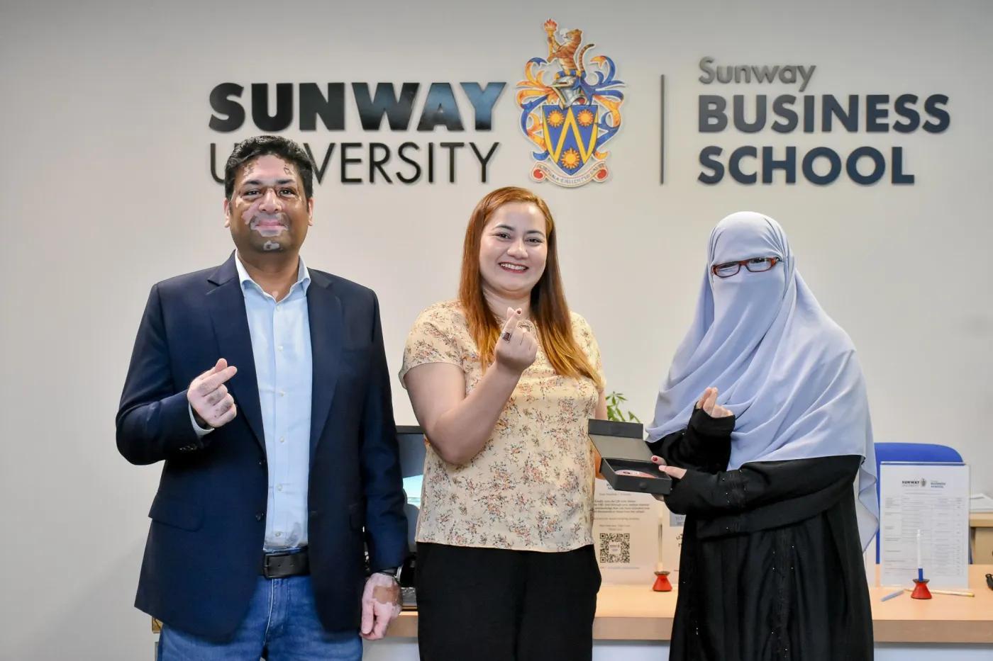 Fostering Collaboration: Sunway Business School Welcomes Ilma University Representatives