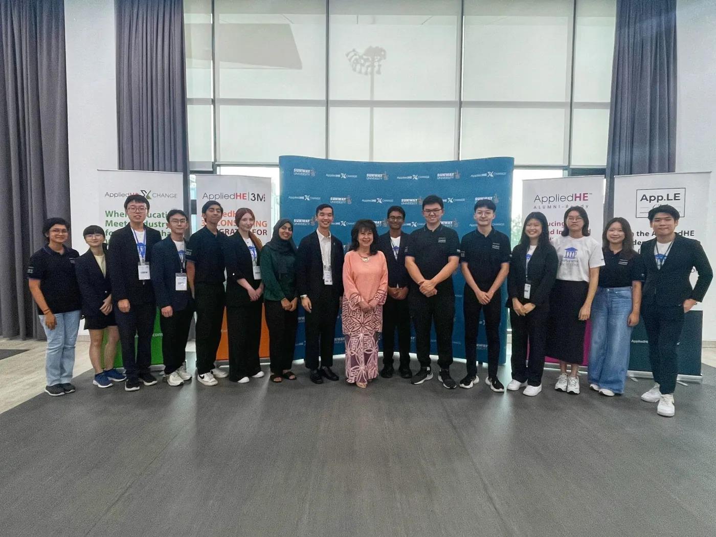 Sunway University Student Council Engages in the Inaugural AppliedHE Xchange Conference