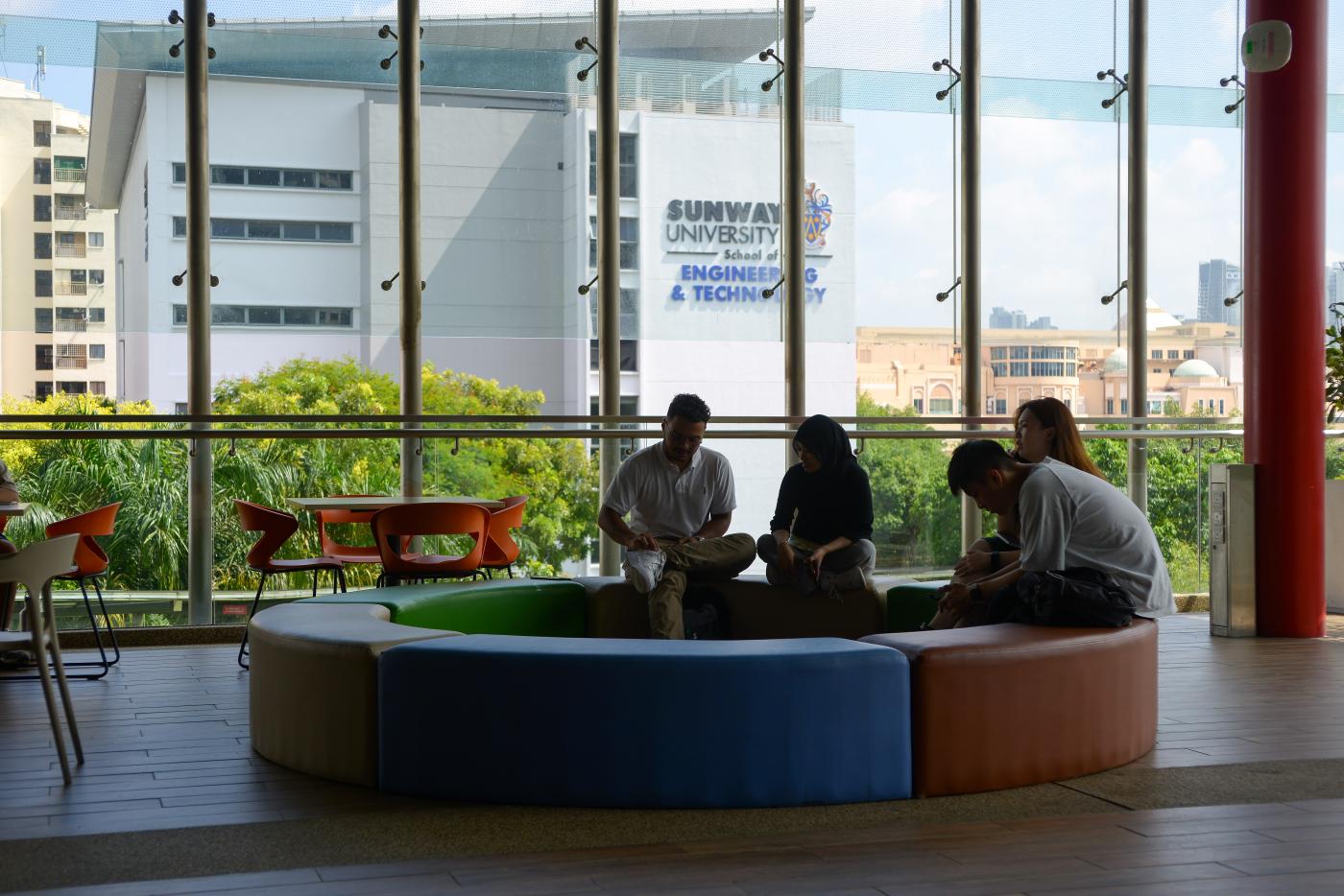 Observation Deck: open study space, event space and exhibition space.
