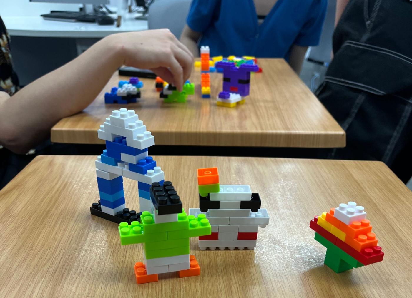 Where Building Blocks Meets Language