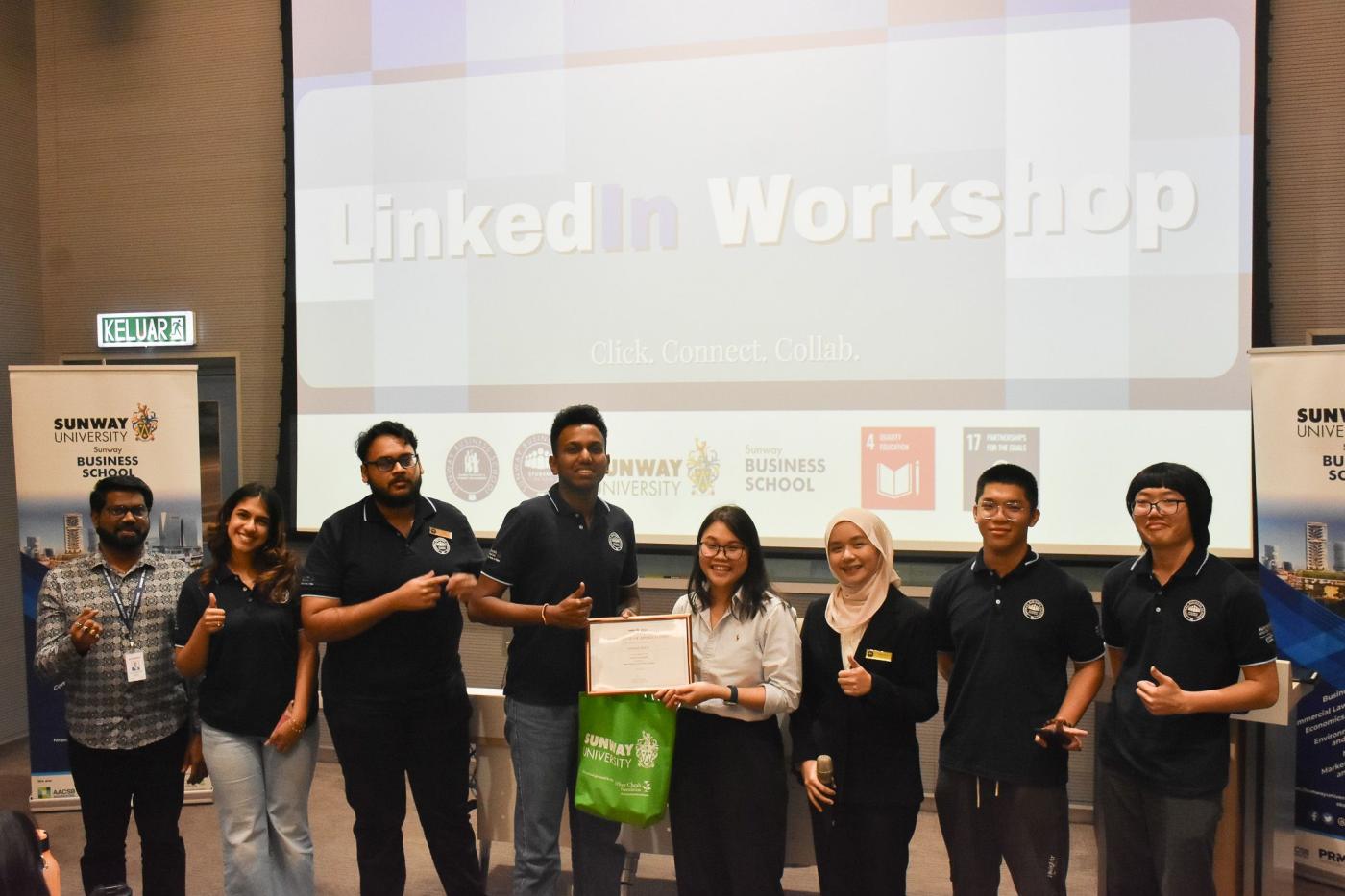 LinkedIn Workshop by SBS Student Concilium