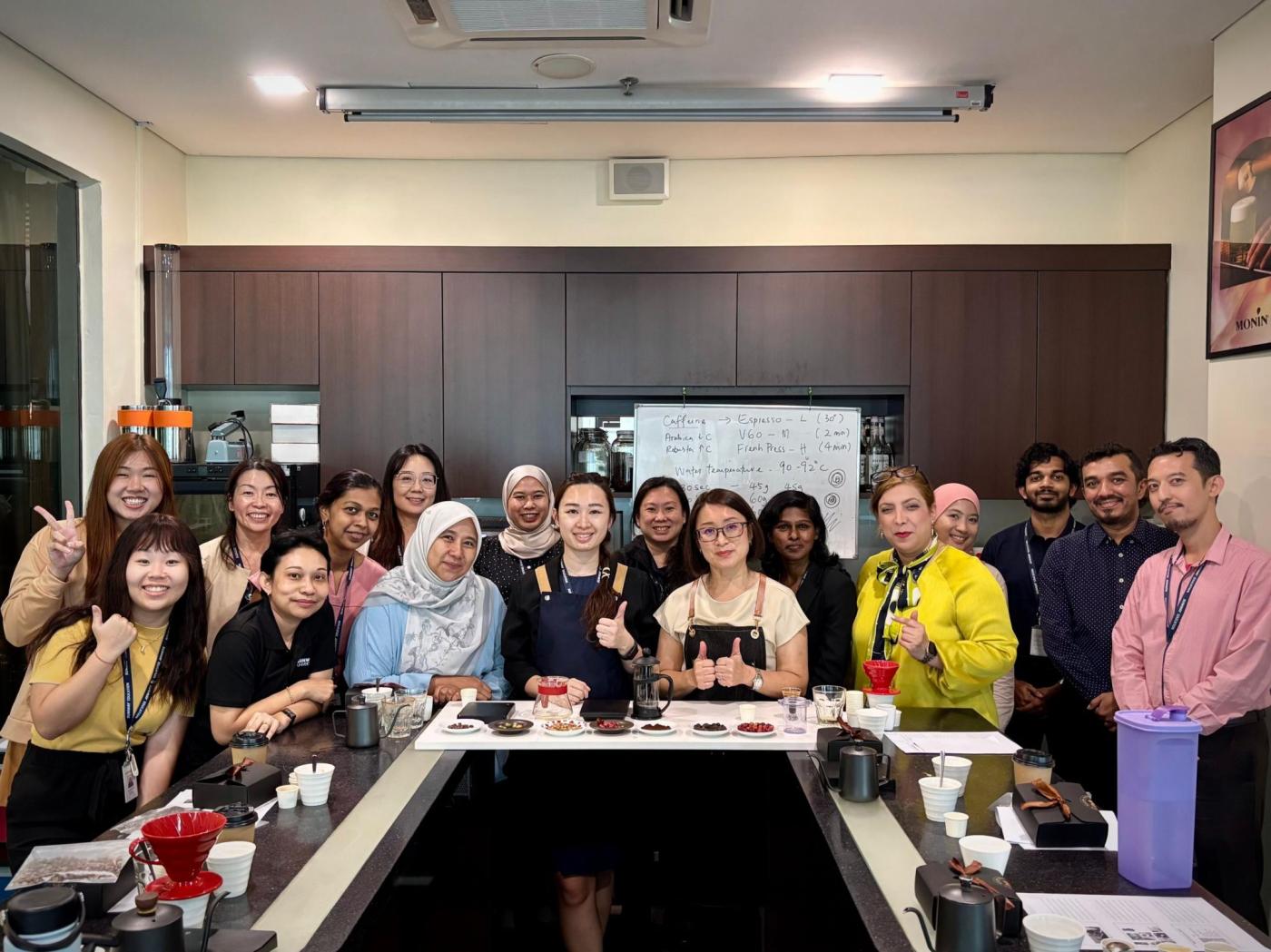Coffee Appreciation Workshop by the School of Hospitality and Tourism Management