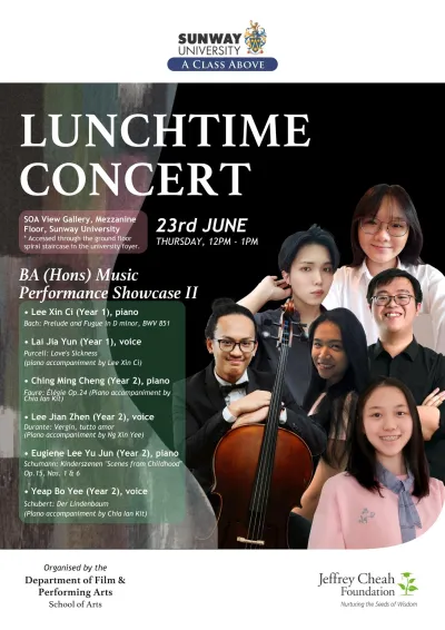 Lunchtime Concert - MP Showcase II