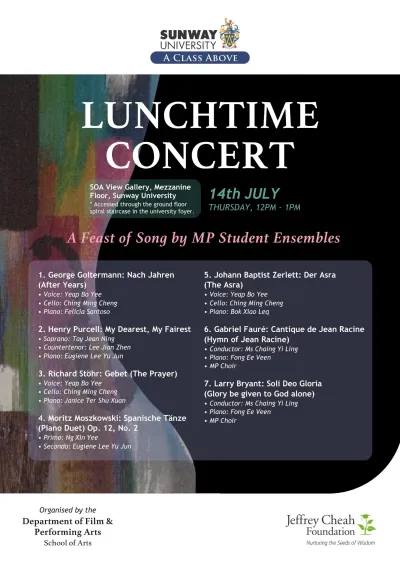 Lunchtime Concert - MP Showcase III