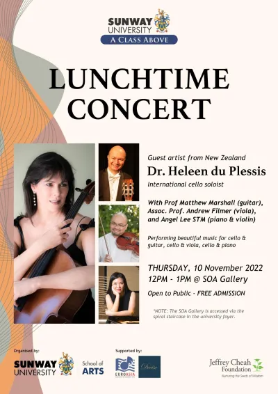 Lunchtime Concert - Dr Heleen du Plessis