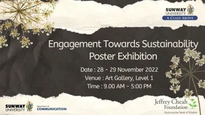 Engagement Towards Sustainability Exhibition