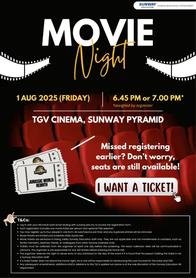 Sunway Education Movie Night 2025