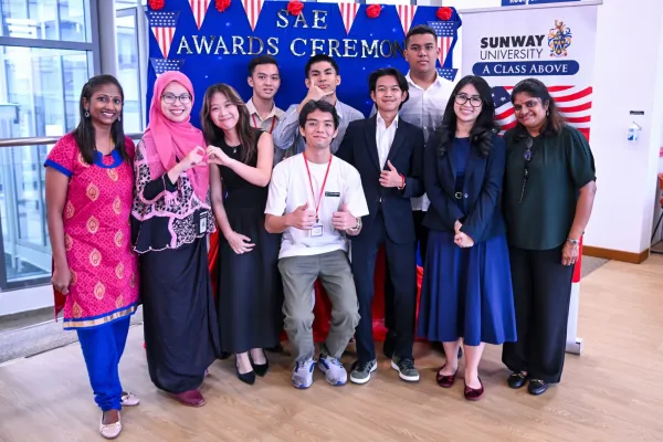 Celebrating SAE Student Success: From Sunway to Top U.S. Universities