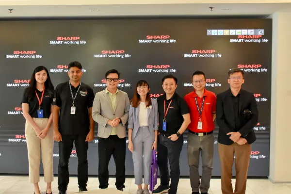 Sunway Business School Students Explore Industry Insights at Sharp Electronics Malaysia