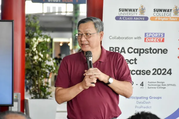 Final-year Business Analytics students presented their outstanding capstone projects at the Observation Deck, Sunway University on 17 December 2024.