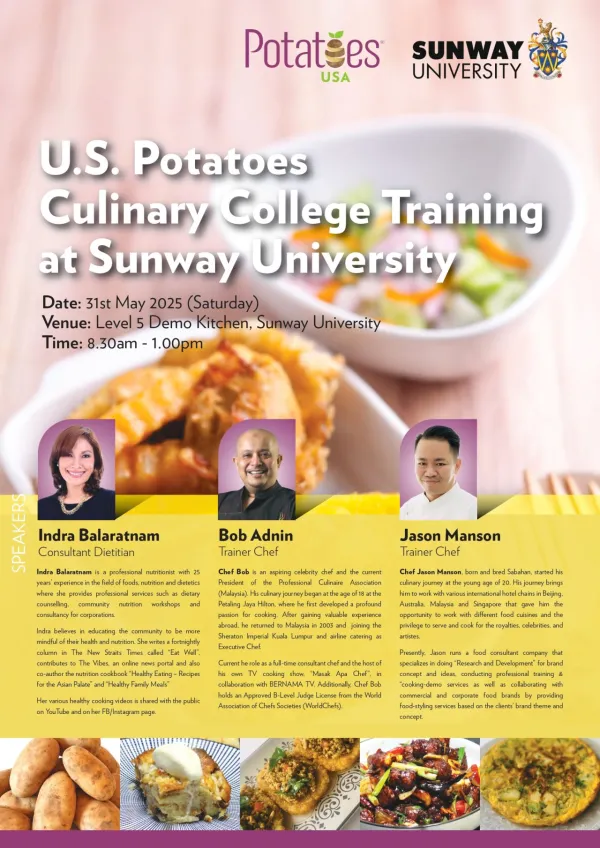 Potatoes USA Culinary College Training 2025