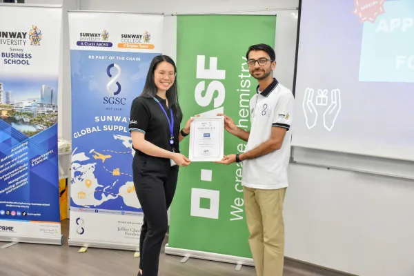 Sunway Global Supply Chain's BASF Guest Talk