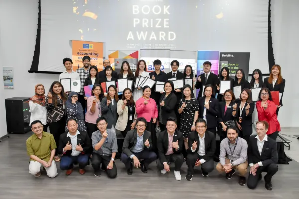 Book Prize Award by Dept. of Accounting, Finance & Economics