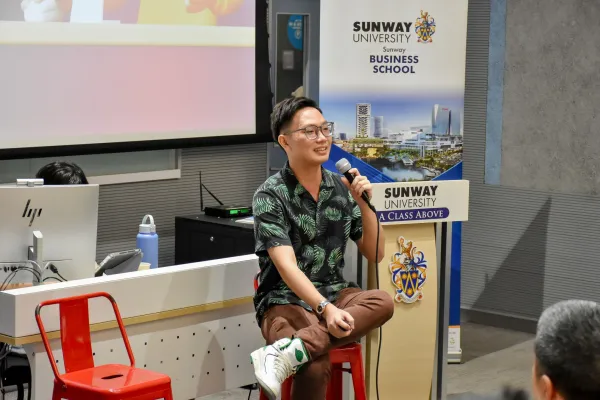 Sunway Business School Alumni Sharing Session: Inspiring Future Entrepreneurs