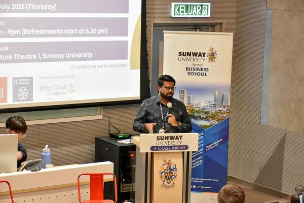 Sunway Business School Alumni Sharing Session: Inspiring Future Entrepreneurs