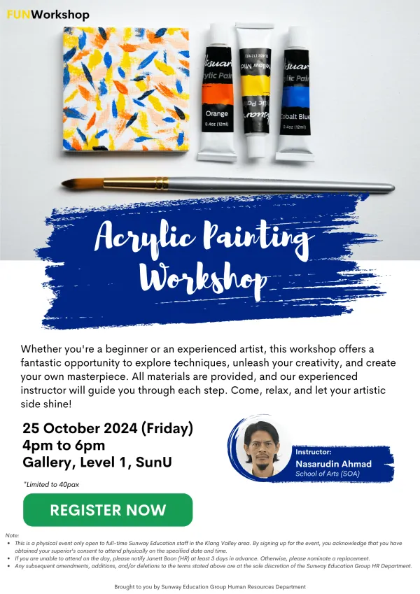 Acrylic Painting Workshop