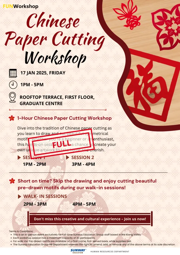 Chinese Paper Cutting Workshop