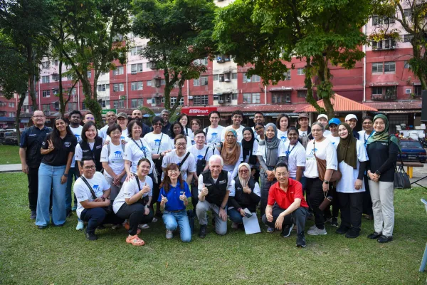 staff volunteers