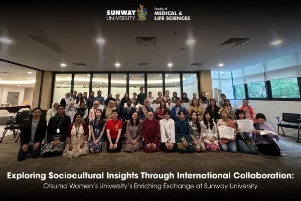 Exploring Sociocultural Insights Through International Collaboration: Otsuma Women's University's Enriching Exchange at Sunway University