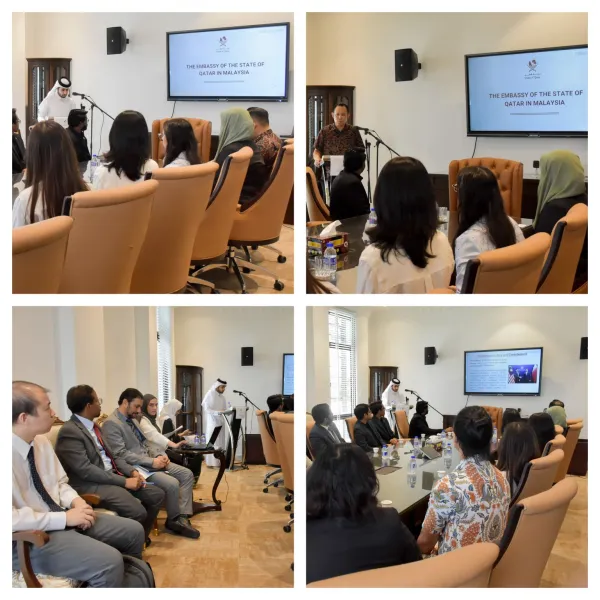 Visit to the Embassy of the State of Qatar in Malaysia