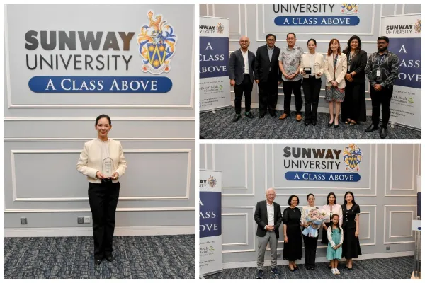 Sunway Distinguished Alumni Award to Her Excellency Nimul Cham