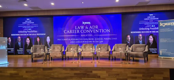 Sunway University at the Law & ADR Career Convention Malaysia 2026