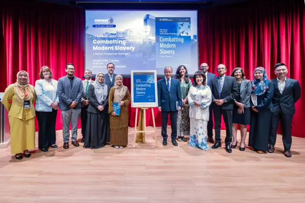 Official Book Launch: Combatting Modern Slavery: A Global Perspective (Springer)