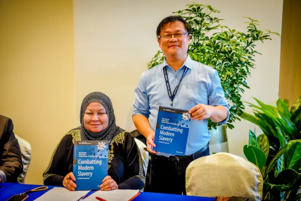 Official Book Launch: Combatting Modern Slavery: A Global Perspective (Springer)