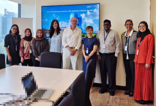Professor William Swadling Visits Sunway University for Academic Exchange