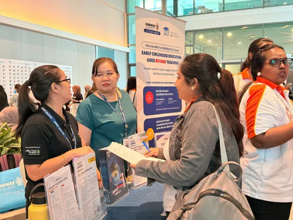 Booth exhibition at Eduwis SDGs in Education Symposium