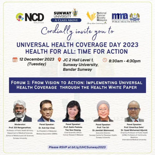 Universal Health Coverage (UHC) Day Malaysia 2023