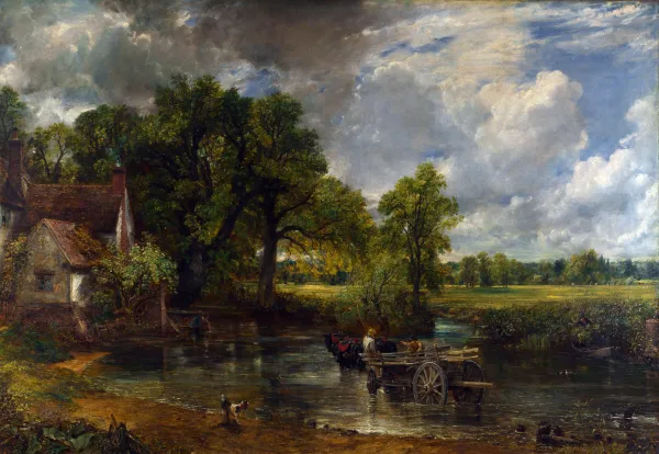 The Hay Wain, John Constable, 1821, National Gallery, London