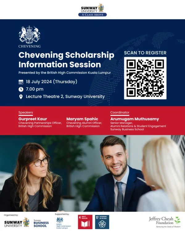 Chevening Scholarships Information Session 