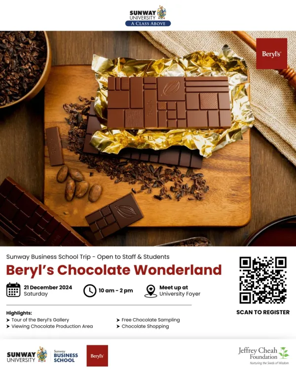 Sunway Business School Trip to the Beryl's Chocolate Wonderland