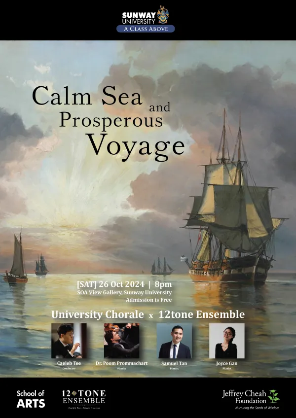 Calm Sea and Prosperous Voyage - Choral Performance by MP Students & 12tone Ensemble