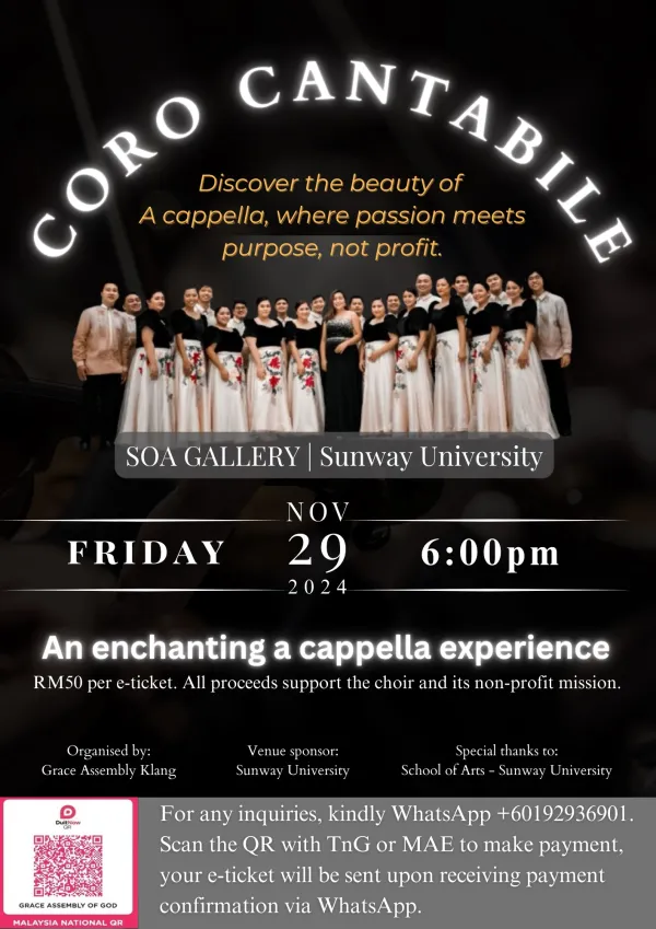 Choir Concert by Coro Cantabile (Philippines)