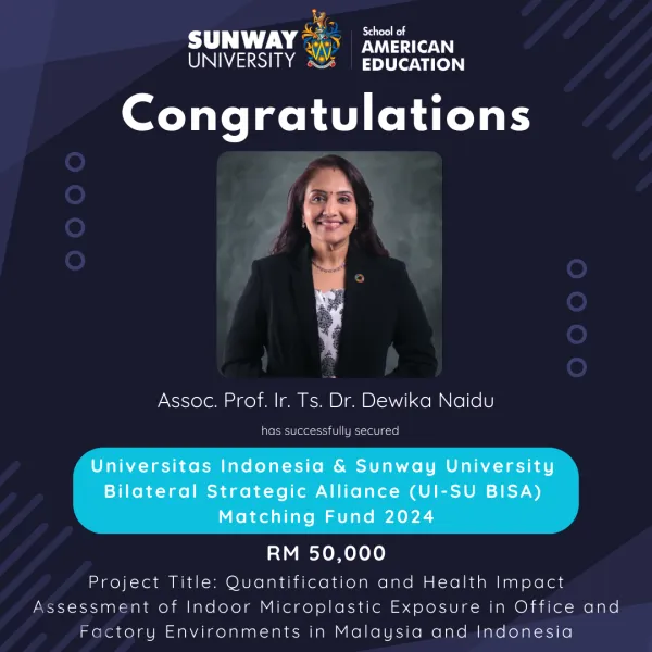 Congratulations to Assoc. Prof. Ir. Ts. Dr. Dewika