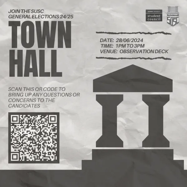 SUSC Elections Town Hall Term 24/25