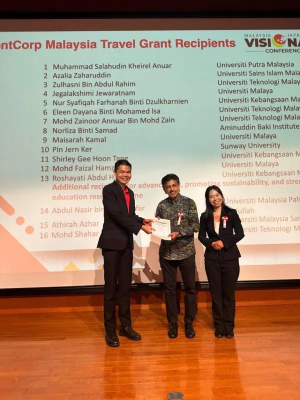 Professor Dr Ker Pin Jern Wins the Best Oral Presentation Award at the Malaysia-Japan Visionaries Conference (MJVC) 2024