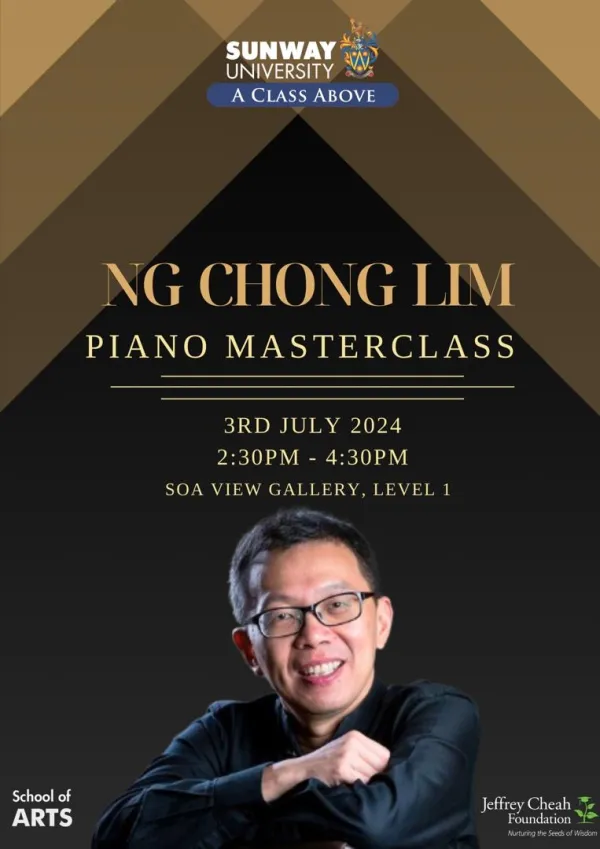 Piano Masterclass with Ng Chong Lim