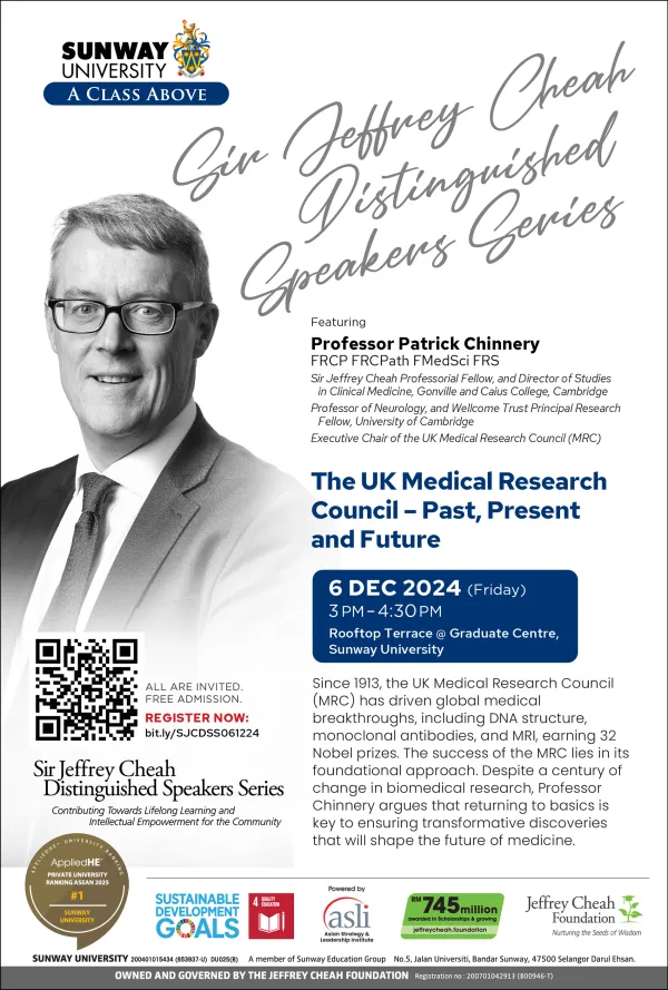 The UK Medical Research Council – Past, Present and Future