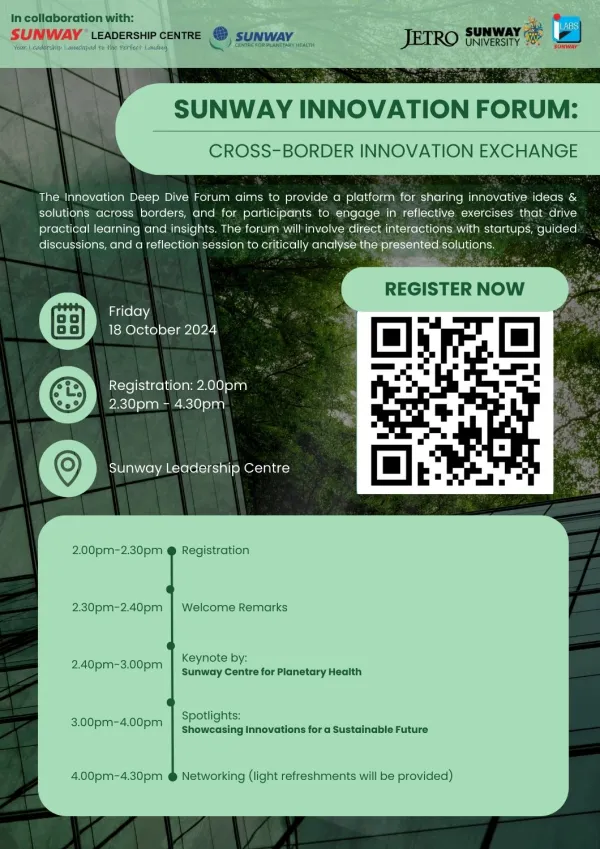 Sunway Innovation Forum