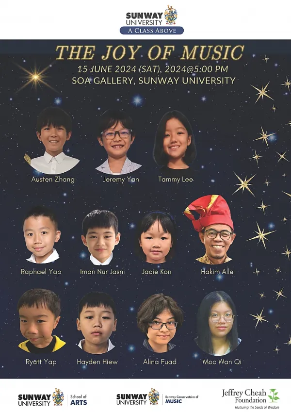 The Joy of Music - Sunway Conservatoire of Music Concert