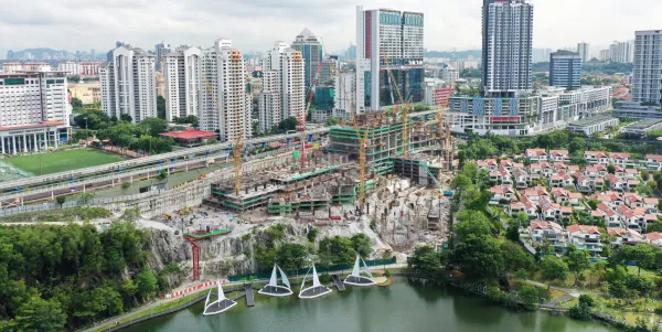 Sunway Square Construction Site, Sunway City Kuala Lumpur